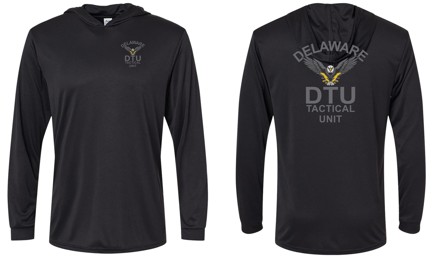 DTU Bahama Performance Hooded Long Sleeve T-Shirt